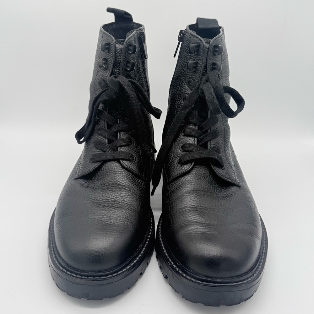 Vince Men's Dominic Black Combat Boots - Picture 6 of 16